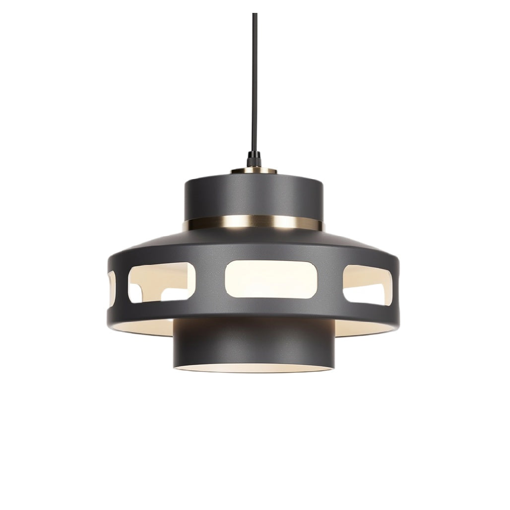 **Nowoczesny lampa wisząca z otworami dekoracyjnymi**